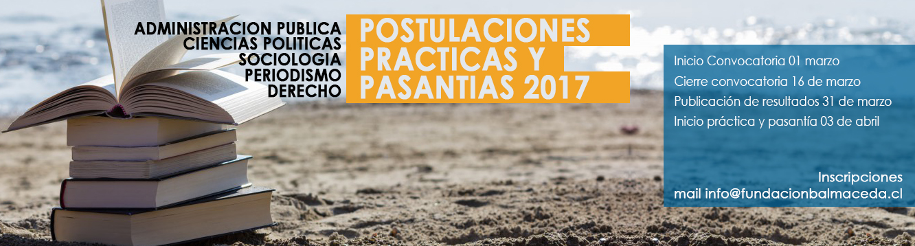 CONVOCATORIA PRACTICANTES/PASANTES ABRIL 2017