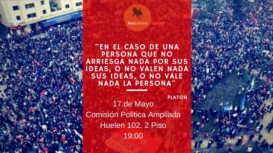 Red Liberal ocupará salón Balmaceda para su Comisión Política