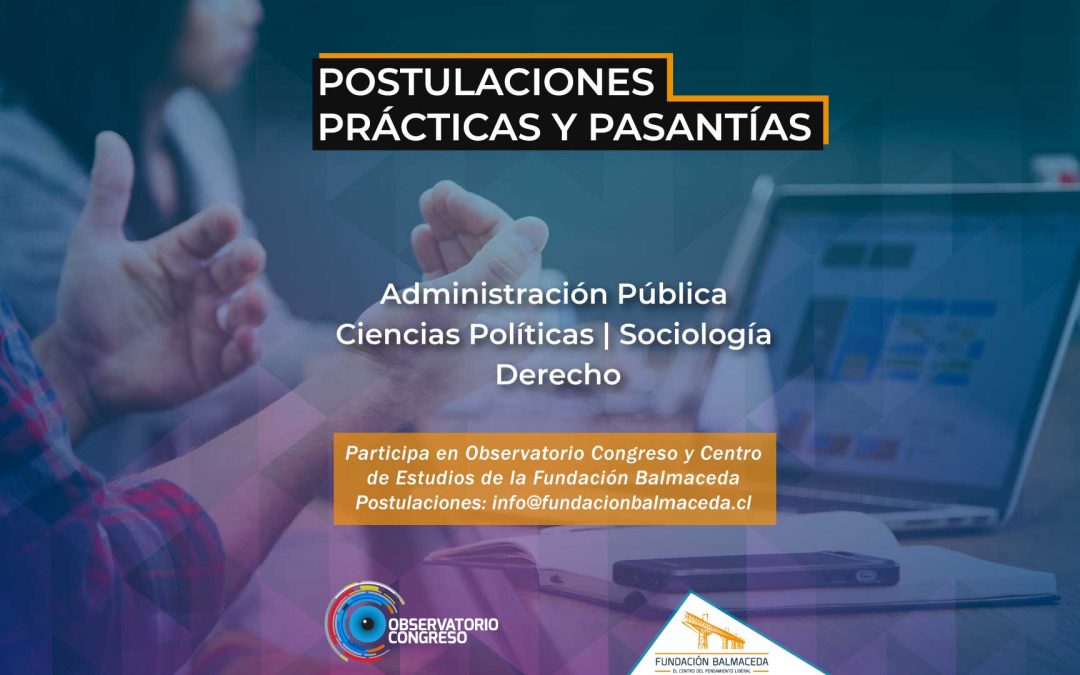 Convocatoria prácticas y pasantías